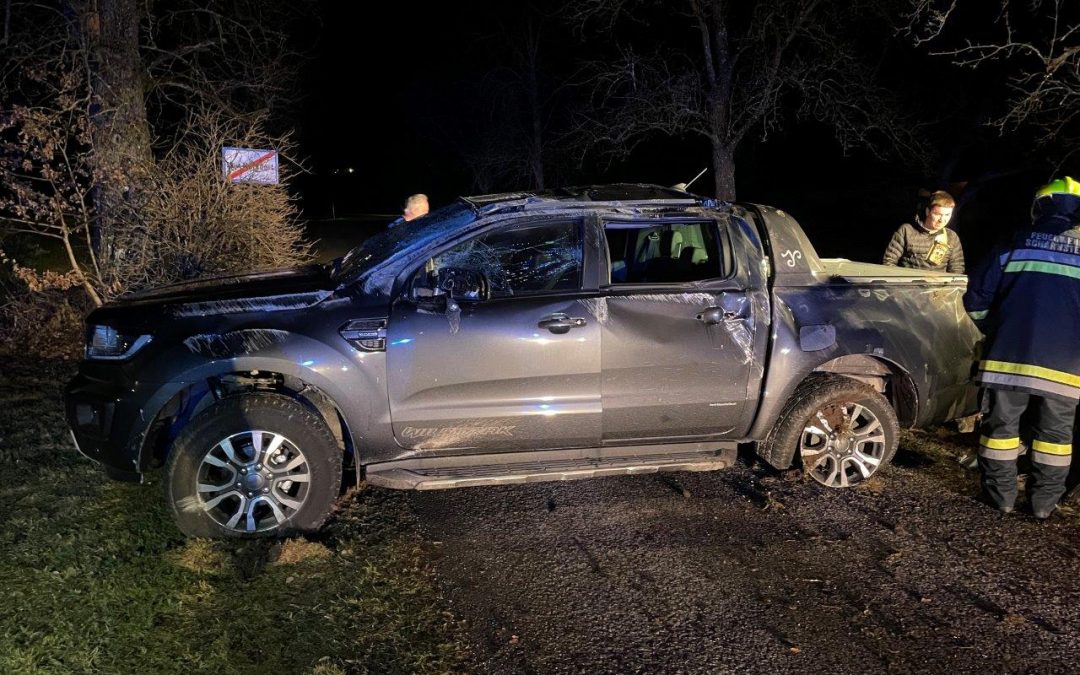 Erster Einsatz im neuen Jahr bereits nach 4 Stunden – Verkehrsunfall mit glimpflichen Ausgang
