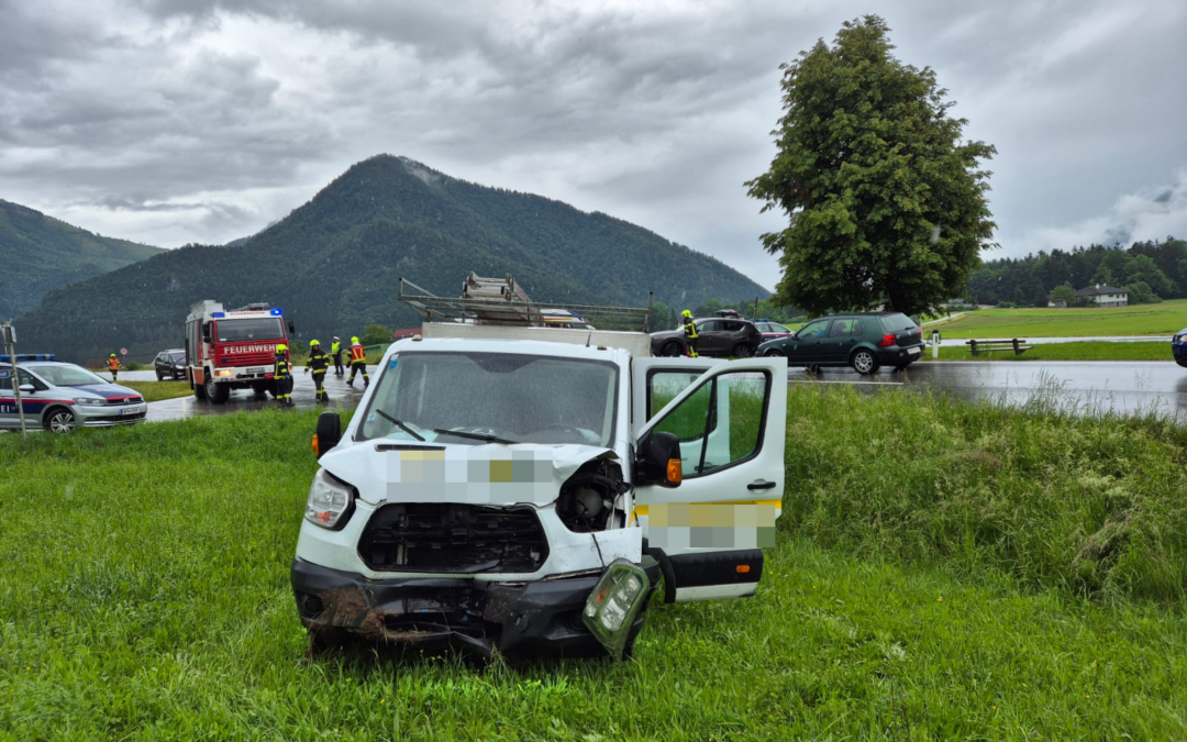 Zwei Verkehrsunfälle am selben Tag, nur wenige hundert Meter voneinander entfernt