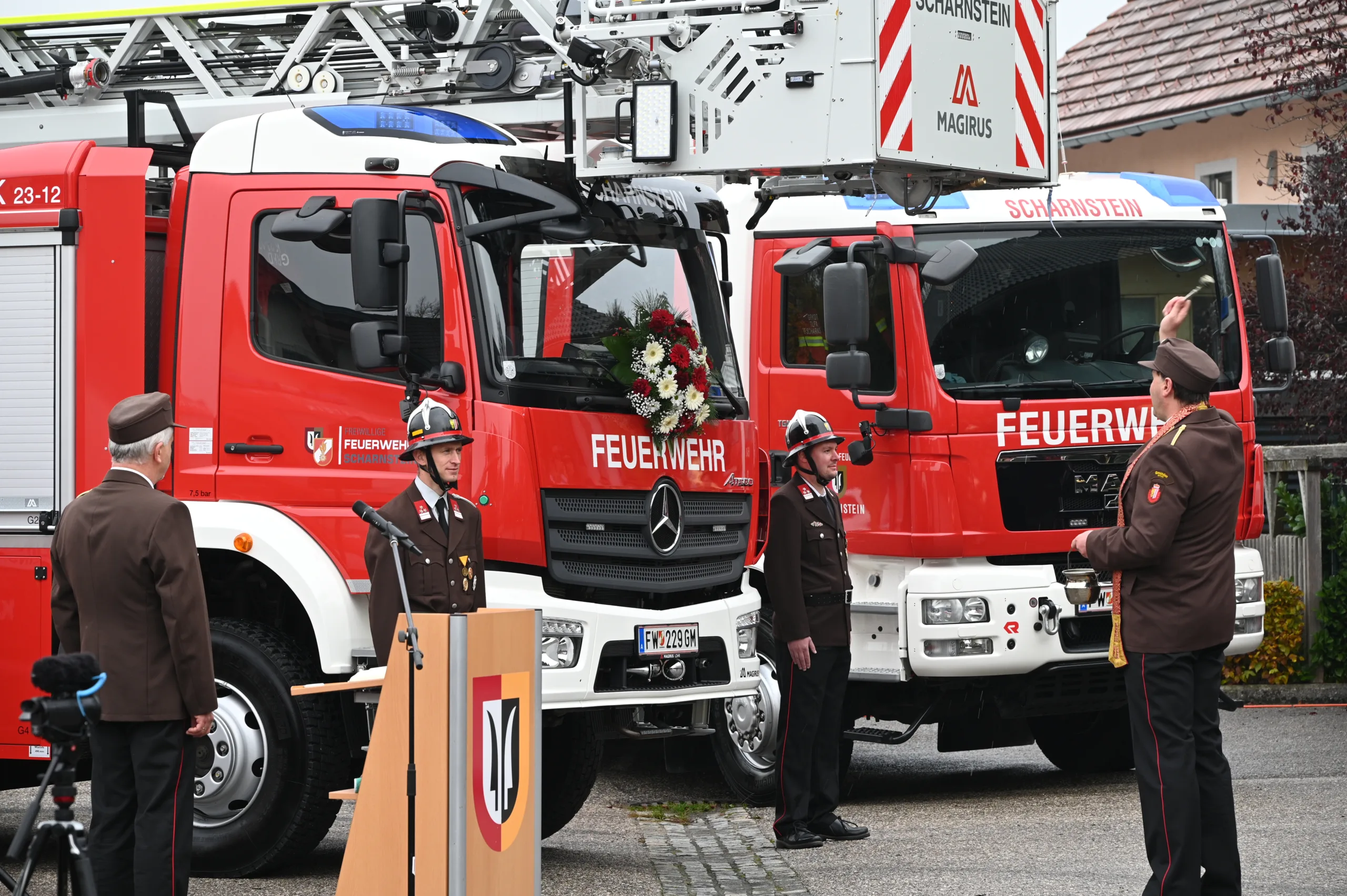 Gemeinschaft und Engagement: Ein gelungenes Fest der Feuerwehr Scharnstein